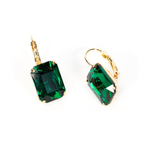 Jen Emerald Earrings
