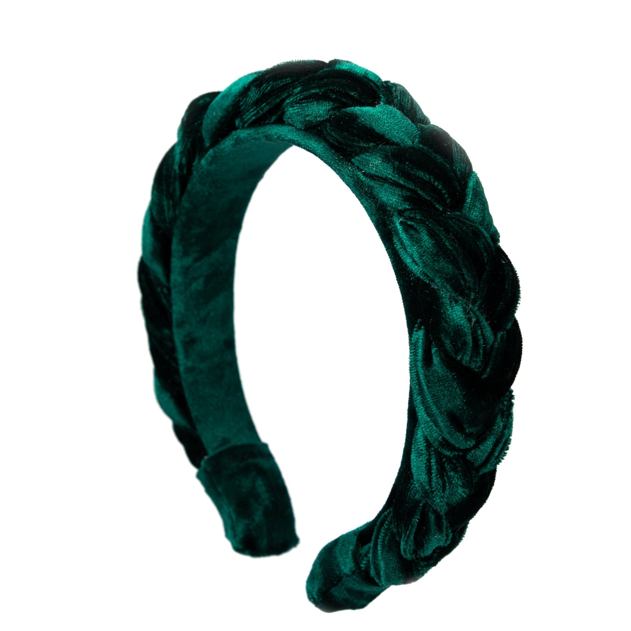 Windsor Headband in Velvet Green